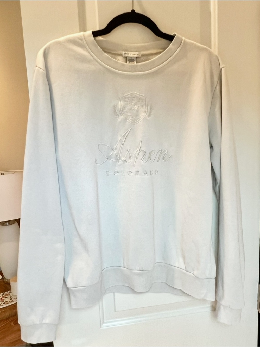 Beige ‘Aspen’ Crewneck Sweatshirt